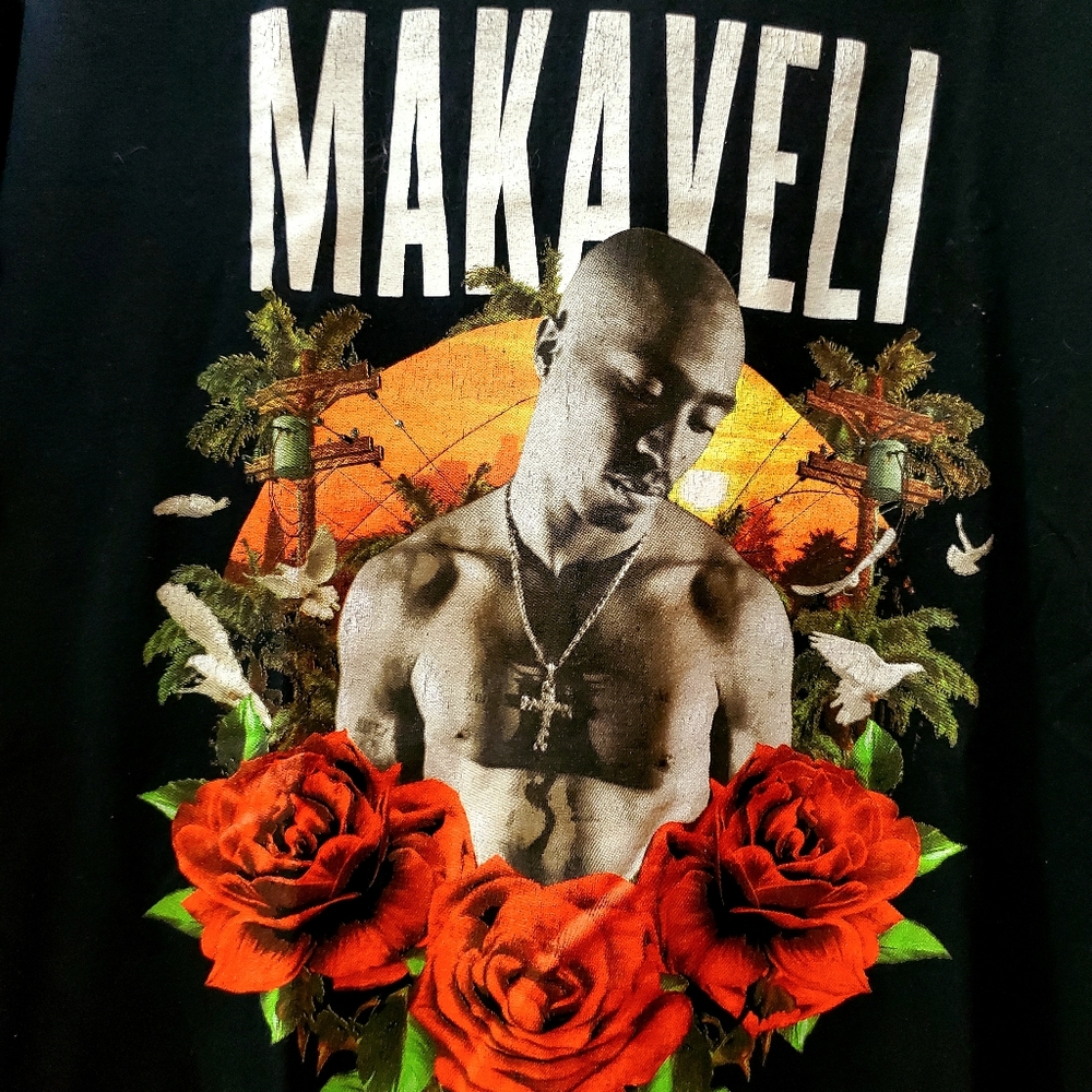 Rare Makeveli Tupac Tshirt